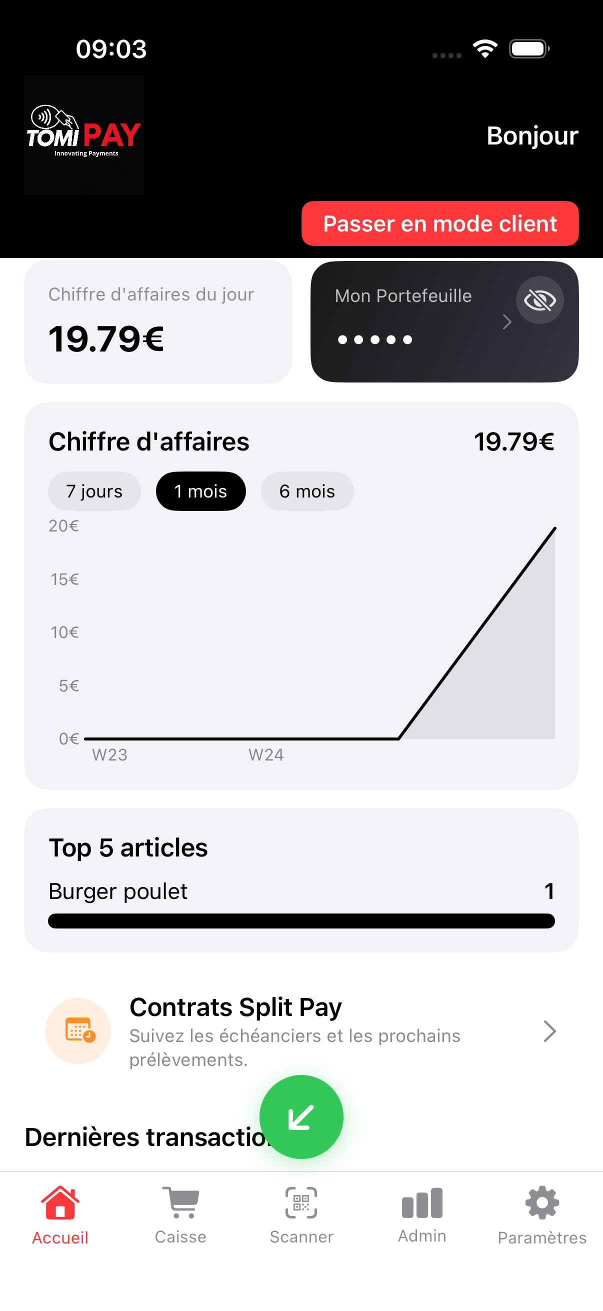 Pilotage en temps réel